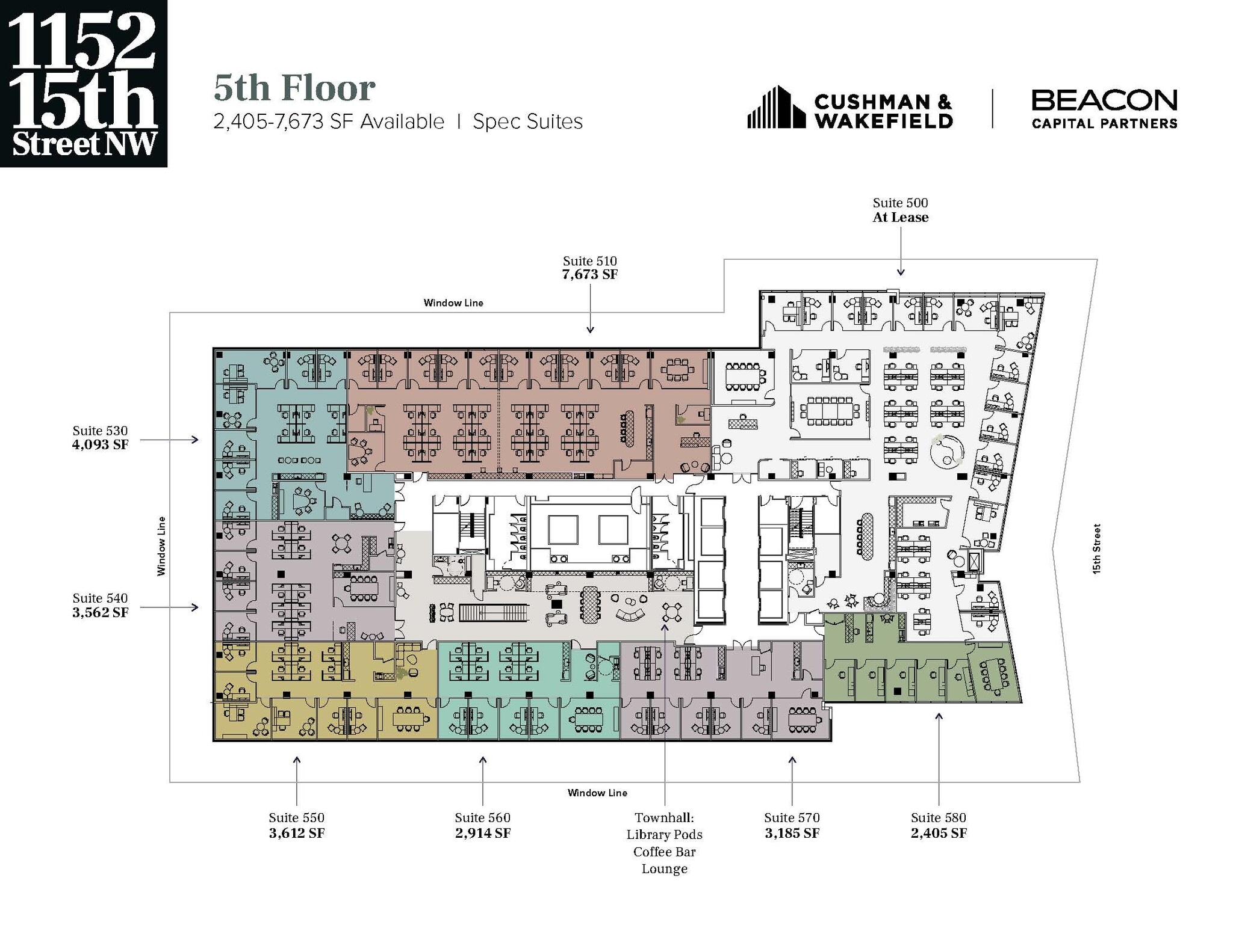 1152 15th St NW, Washington, DC for lease Floor Plan- Image 1 of 1