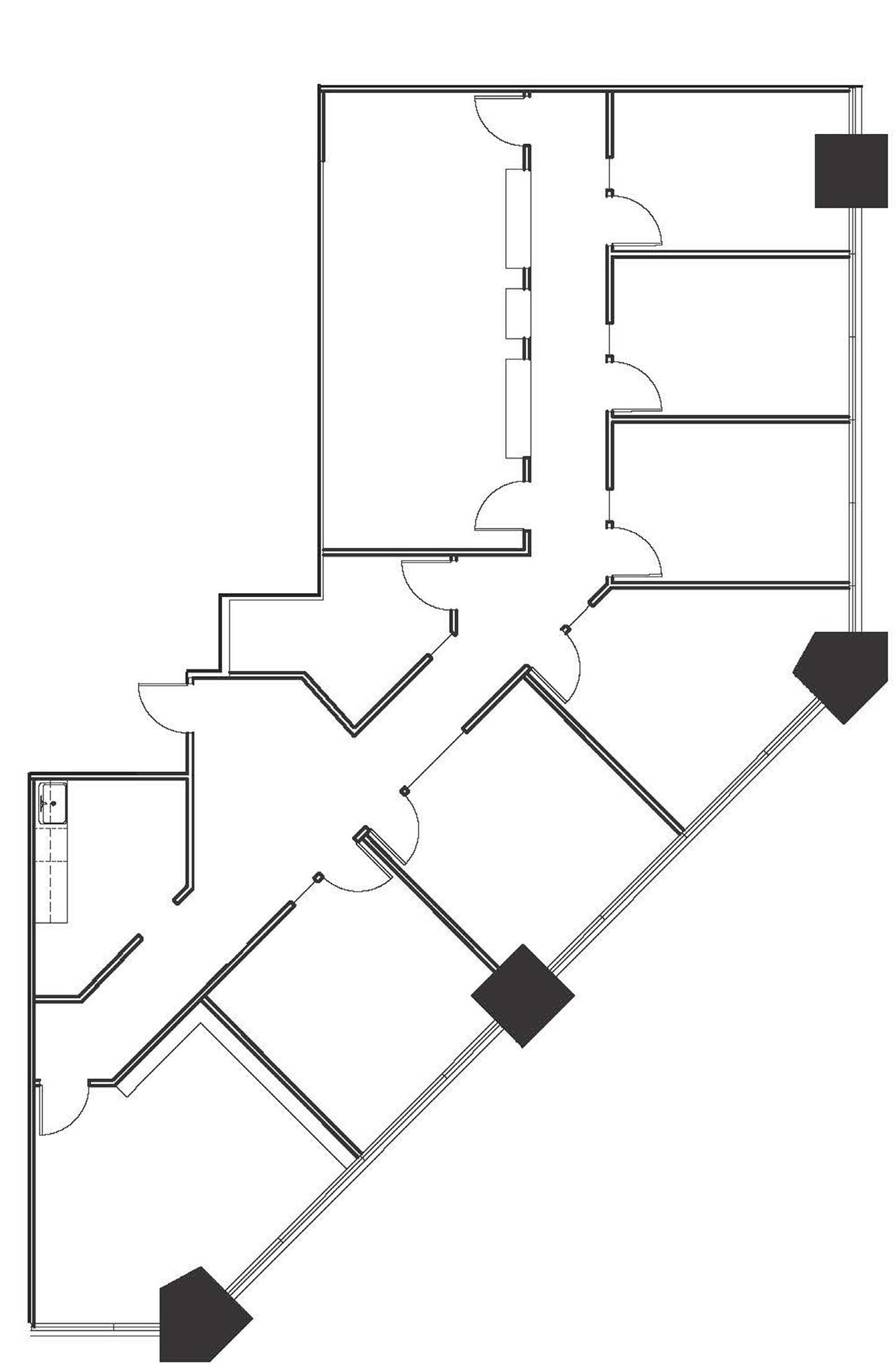 1801 Broadway, Denver, CO for lease Floor Plan- Image 1 of 1