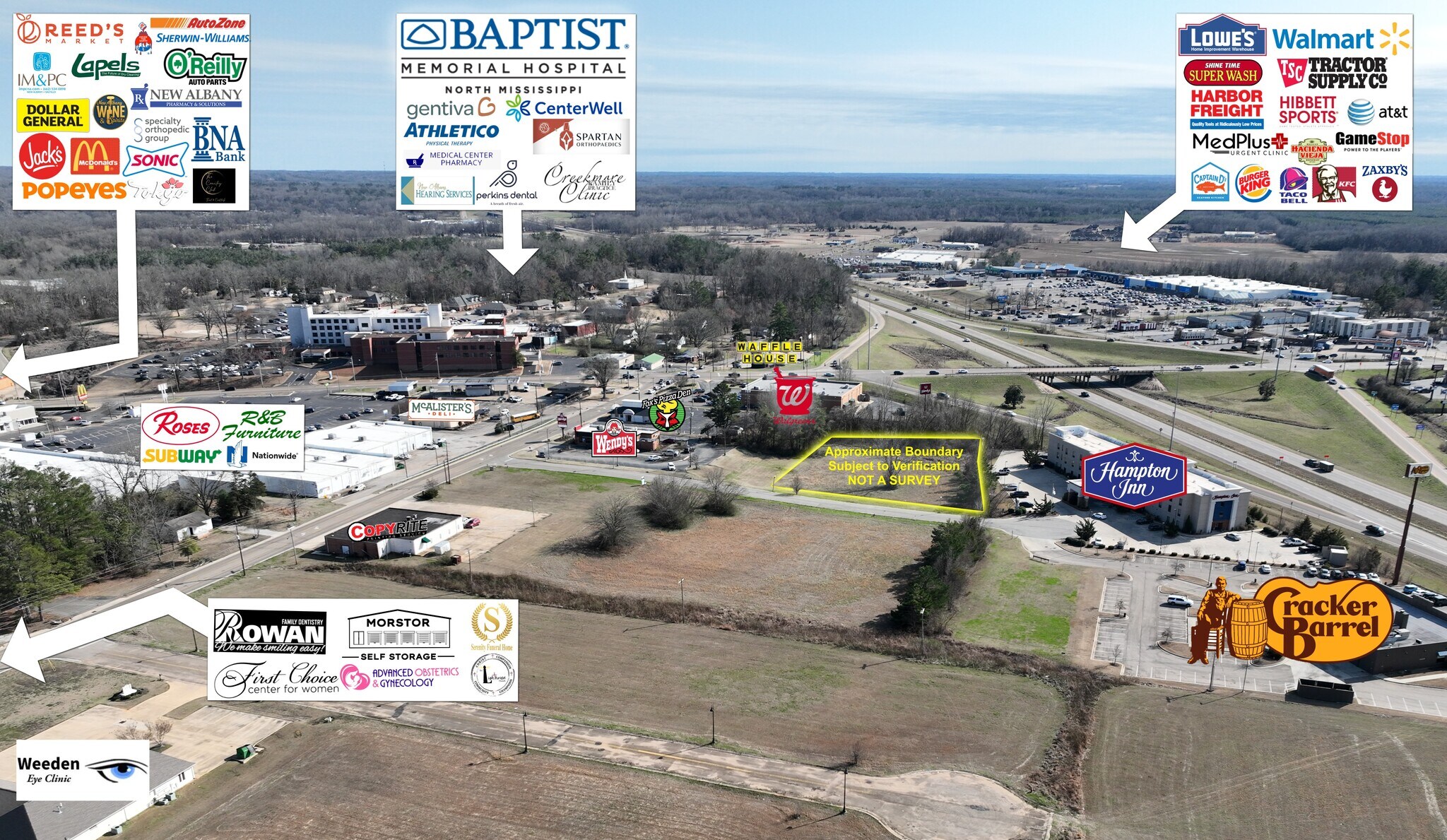 Coulter Cove Tract 4, New Albany, MS à vendre Photo principale- Image 1 de 18