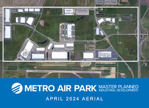 Metro Air Pky, Sacramento, CA - Aérien  Vue de la carte - Image1