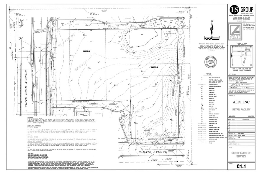 2836 White Bear Ave N, Maplewood, MN à vendre - Plan cadastral - Image 2 de 5