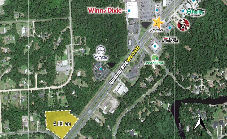 4254 Peppergrass & CR 21 St, Middleburg, FL à vendre - Photo principale - Image 1 de 2