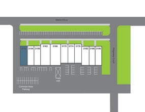 3160 Martin Rd, Commerce Township, MI for lease Floor Plan- Image 1 of 2