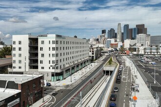 107 S Hewitt St, Los Angeles, CA - Aerial  map view - Image1