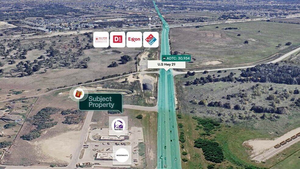 11730 Texas 29 Hwy, Liberty Hill, TX à vendre - Photo du bâtiment - Image 3 de 3