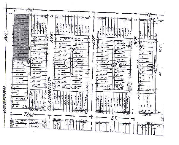 7111 S Western Ave, Chicago, IL à vendre - Plan cadastral - Image 2 de 2