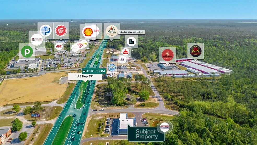 16515 US Highway 331 S, Freeport, FL à vendre - Photo du bâtiment - Image 3 de 3