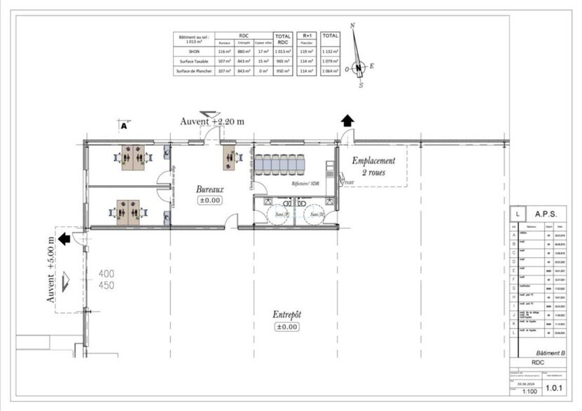 Flex dans Saint Quentin Fallavier à louer - Plan d’étage - Image 2 de 2