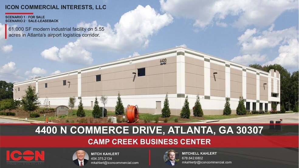 4400 N Commerce Dr, Atlanta, GA for sale - Building Photo - Image 1 of 4
