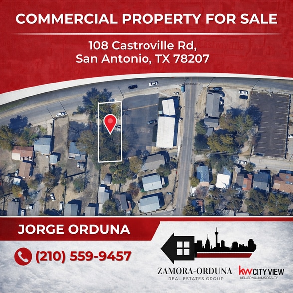 108 Castroville Rd, San Antonio, TX à vendre - Photo du bâtiment - Image 2 de 2