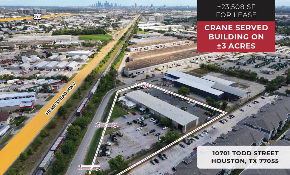 10701 Todd St, Houston, TX à louer - Photo du bâtiment - Image 1 de 4