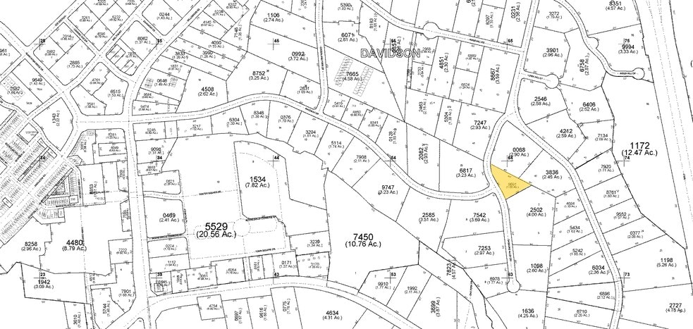 135 Gasoline Alley, Mooresville, NC à louer - Plan cadastral - Image 2 de 9