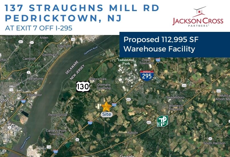 137 Straughns Mill Rd, Pedricktown, NJ à louer Photo du bâtiment- Image 1 de 2