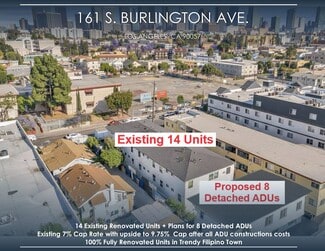 Plus de détails pour 161 S Burlington Ave, Los Angeles, CA - Multi-résidentiel à vendre