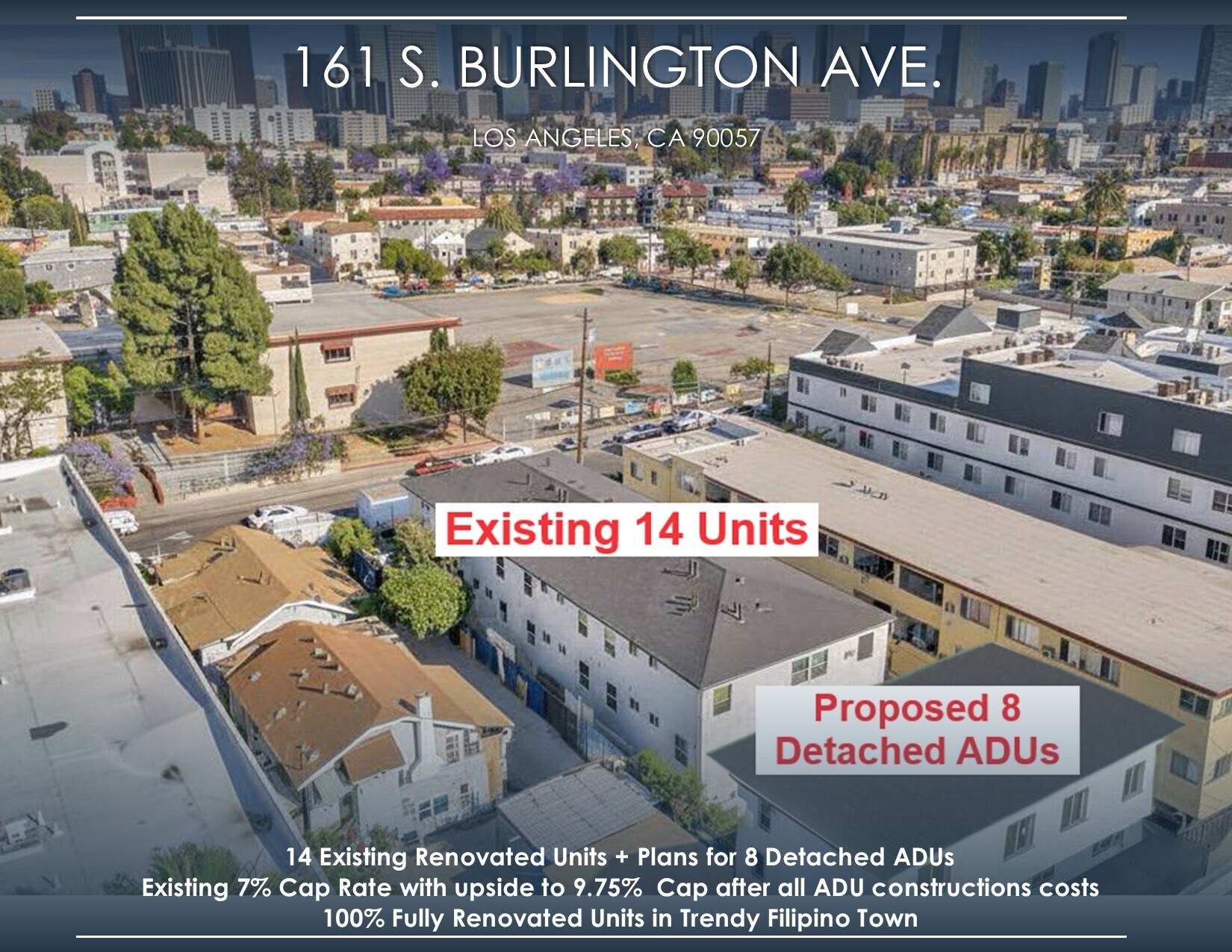161 S Burlington Ave, Los Angeles, CA à vendre Photo du bâtiment- Image 1 de 18