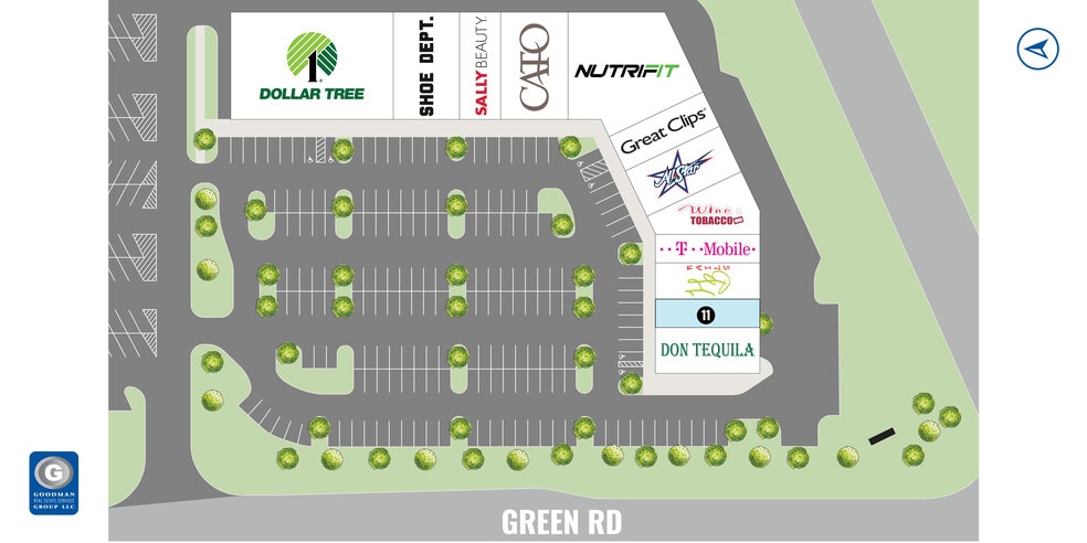 6067 N Ridge Rd, Madison, OH for lease - Site Plan - Image 3 of 10
