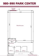 990 Park Center Dr, Vista, CA for lease Floor Plan- Image 1 of 1