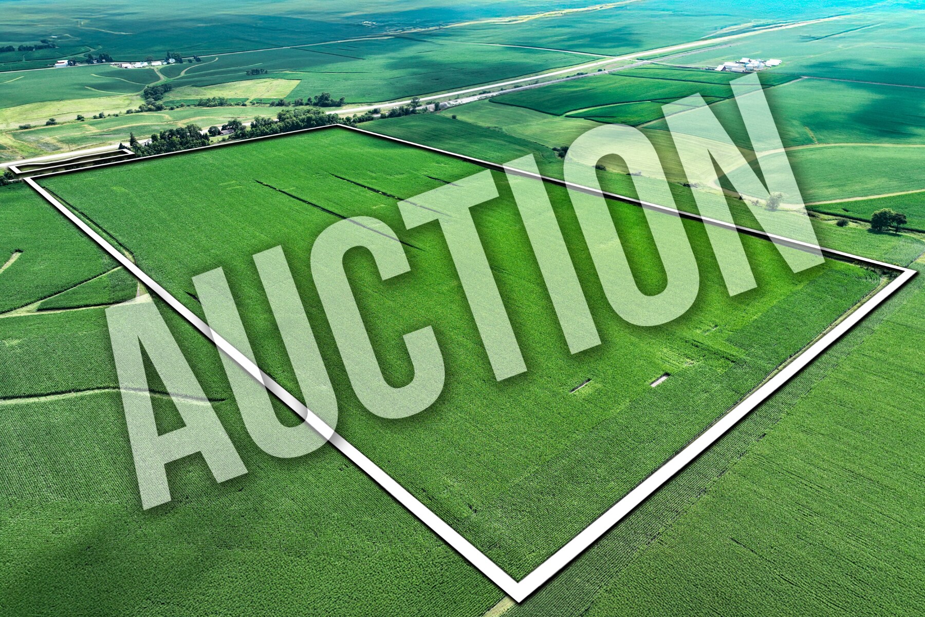 Tract 7 Violet ave, Ainsworth, IA for sale Aerial- Image 1 of 11