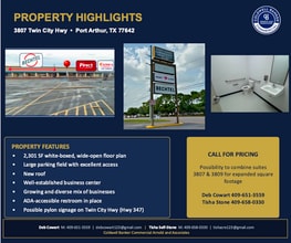 3719-3931 N Twin City Hwy, Port Arthur, TX for lease Interior Photo- Image 2 of 5