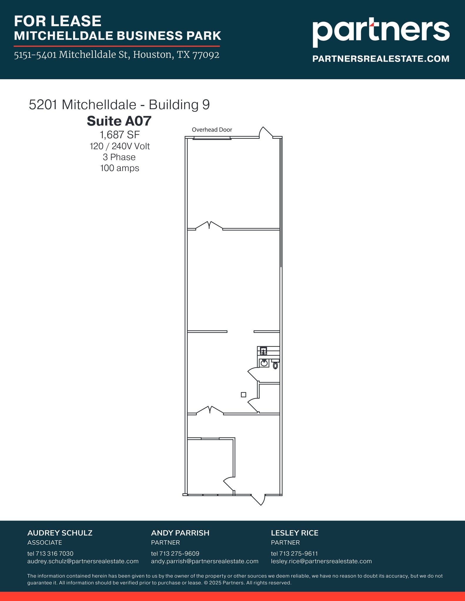 5151 Mitchelldale St, Houston, TX for lease Site Plan- Image 1 of 1