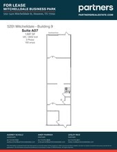 5151 Mitchelldale St, Houston, TX for lease Site Plan- Image 1 of 1