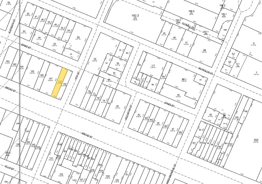1005 Broad St, Augusta, GA à vendre - Plan cadastral - Image 2 de 26