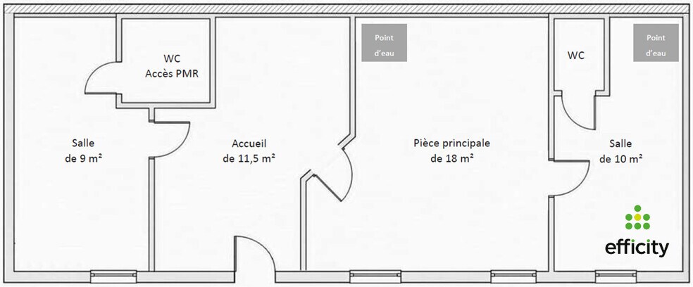 Flex dans La Chapelle-Thouarault à louer - Plan d’étage - Image 3 de 10