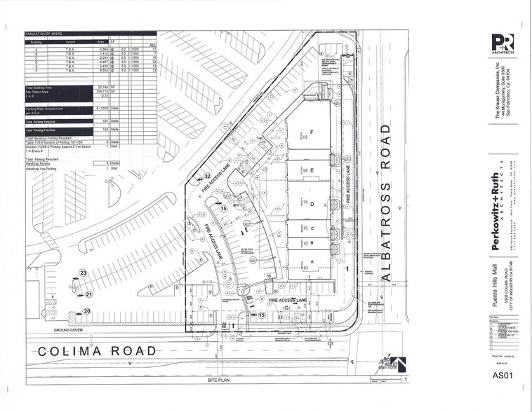 17501 Colima Rd, City Of Industry, CA à louer - Plan de site - Image 1 de 6