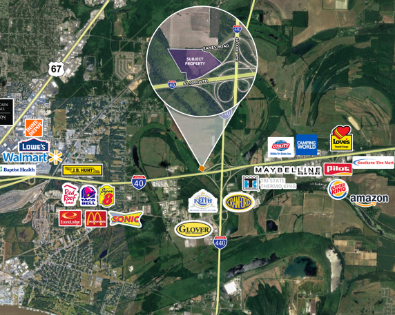 0000 Eanes Rd, North Little Rock, AR for sale - Building Photo - Image 2 of 2