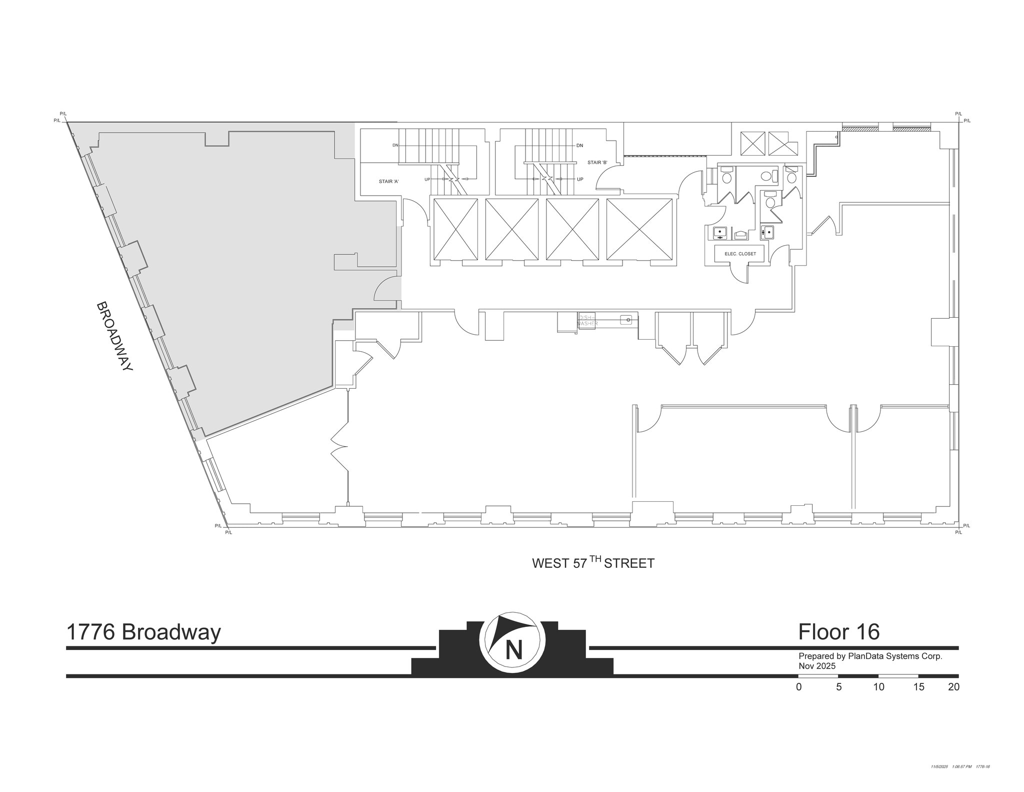 1776 Broadway, New York, NY for lease Site Plan- Image 1 of 8