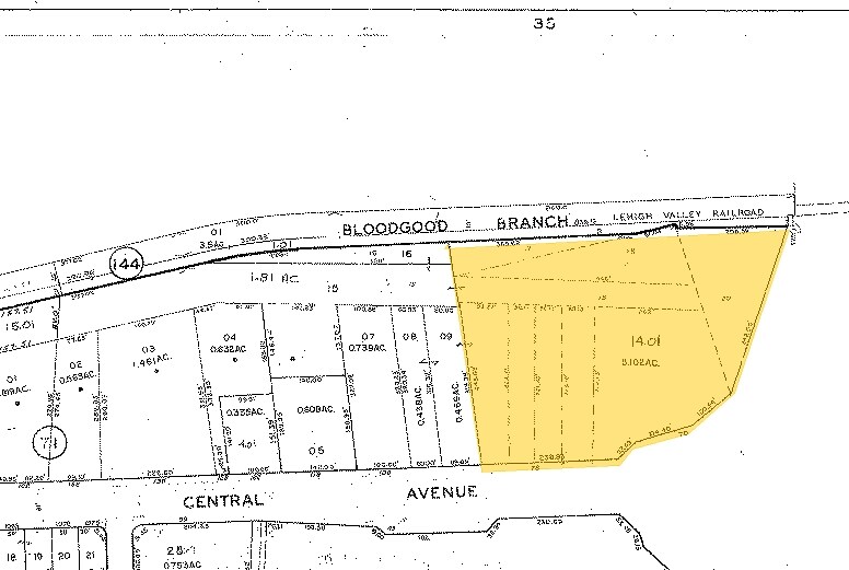 70-76 Central Ave, Clark, NJ à louer - Plan cadastral - Image 2 de 8