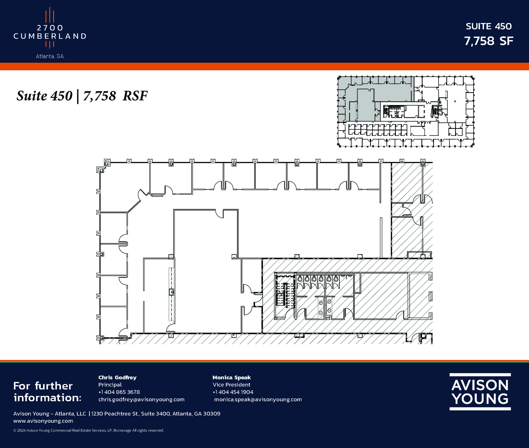 2700 Cumberland Pky SE, Atlanta, GA à louer Plan d  tage- Image 1 de 1