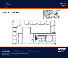 2700 Cumberland Pky SE, Atlanta, GA à louer Plan d  tage- Image 1 de 1