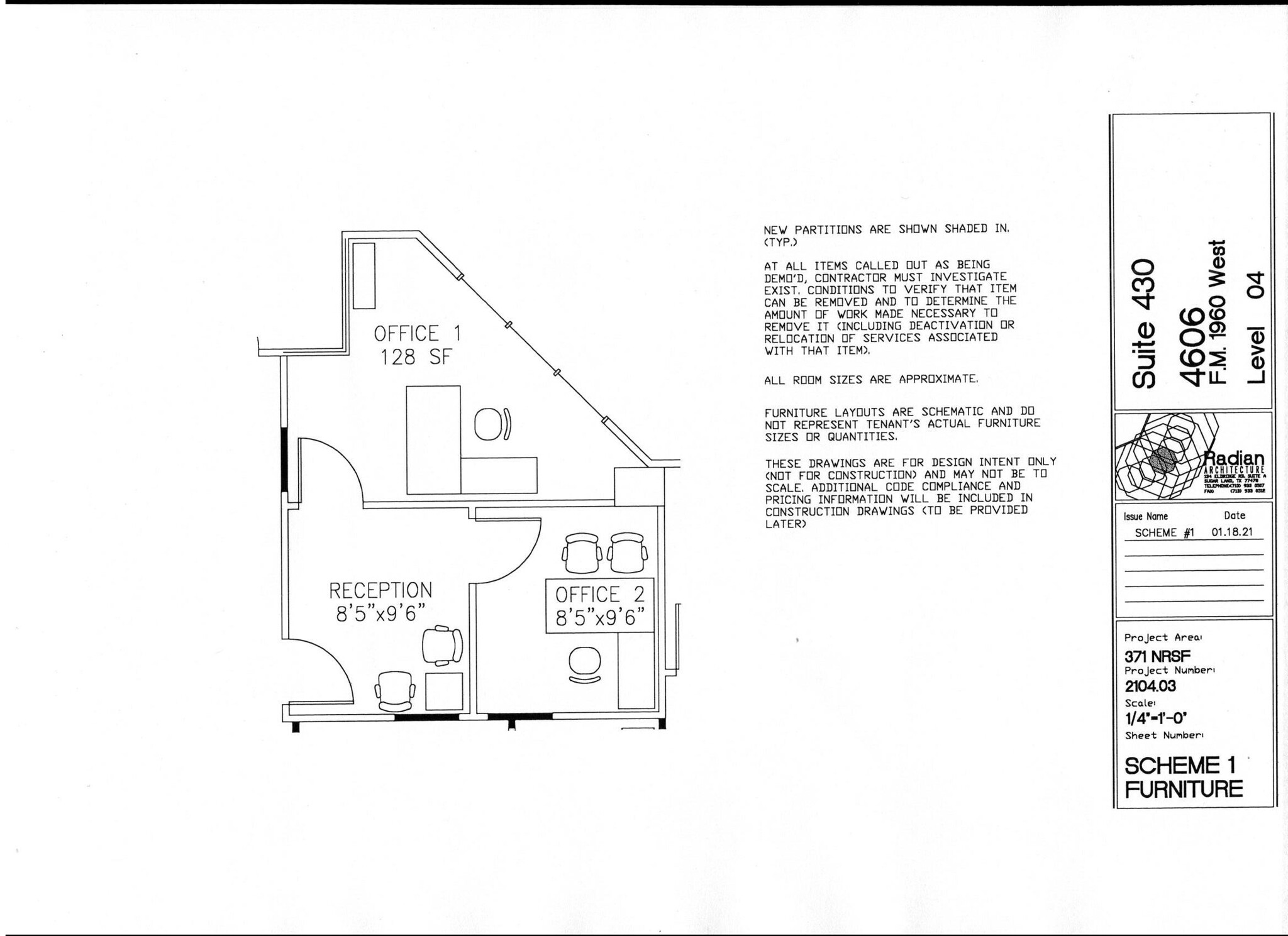 4606 FM 1960 W, Houston, TX for lease Floor Plan- Image 1 of 1