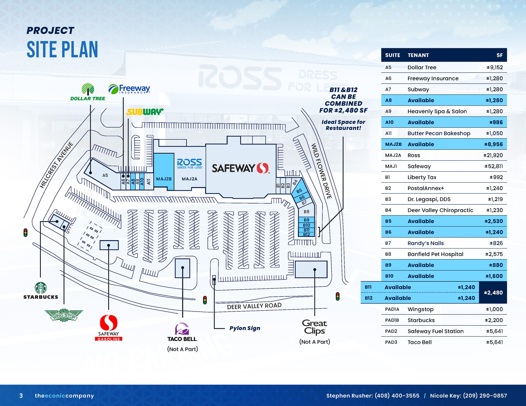 3421-3365 Deer Valley Rd, Antioch, CA à louer Plan de site- Image 1 de 1