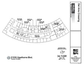 21515 Hawthorne Blvd, Torrance, CA for lease Floor Plan- Image 1 of 10
