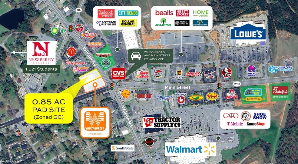 Wilson Road, Newberry, SC for lease - Primary Photo - Image 1 of 1