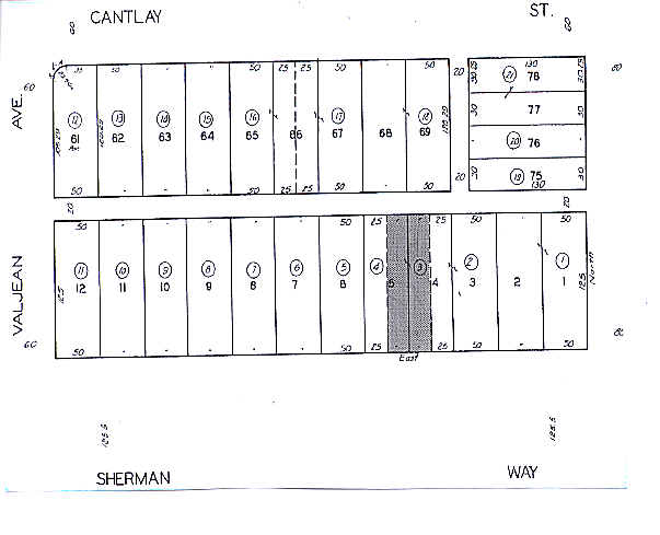 16119 Sherman Way, Van Nuys, CA à louer - Plan cadastral - Image 2 de 2