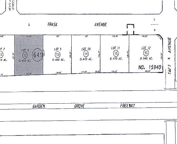 10612 Trask Ave, Garden Grove, CA à vendre - Plan cadastral - Image 3 de 5