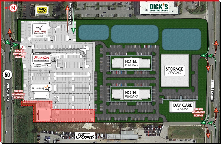 SR 50 & Sandhill View Blvd, Clermont, FL for lease - Site Plan - Image 3 of 7
