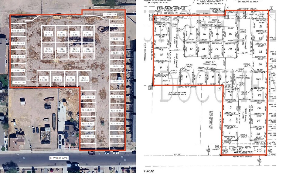 2854 E Wier Ave, Phoenix, AZ for sale - Site Plan - Image 2 of 2