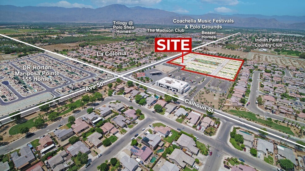 NWC Avenue 50 & Calhoun, Coachella, CA à vendre - Photo du bâtiment - Image 1 de 2