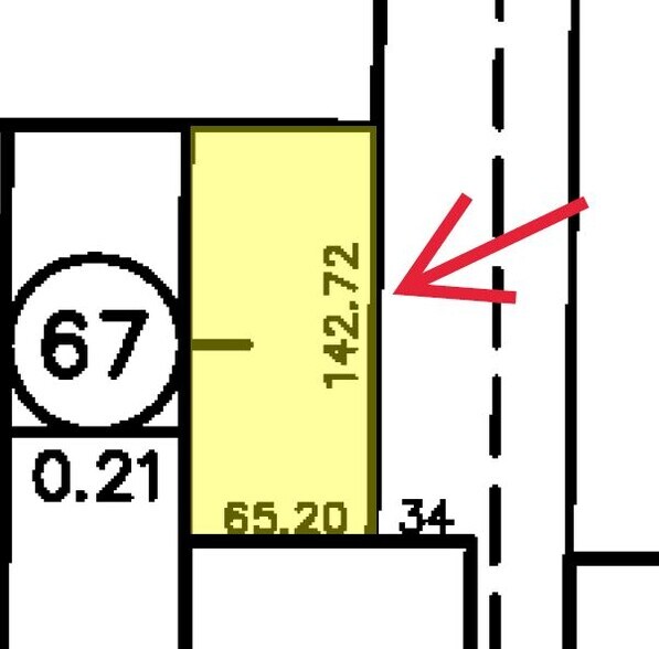 0 Lett Avenue, s/o Orange Avenue Ave, Corcoran, CA à vendre - Plan cadastral - Image 2 de 3