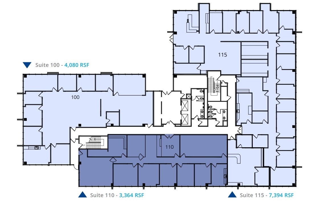 22144 Clarendon St, Woodland Hills, CA for lease Floor Plan- Image 1 of 1