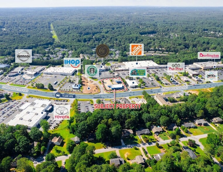 4175 Stone Mountain Highway, Lilburn, GA for sale - Building Photo - Image 2 of 16