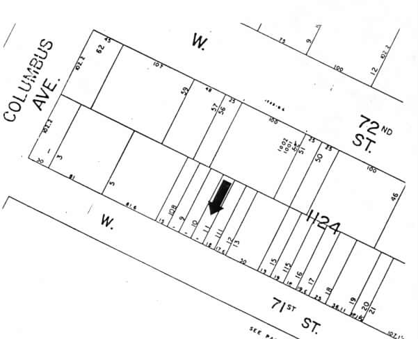 51 W 71st St, New York, NY for sale - Plat Map - Image 2 of 4