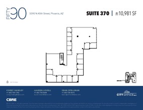 5090 N 40th St, Phoenix, AZ à louer Plan d  tage- Image 1 de 1