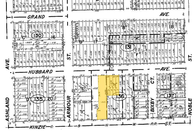 1455 W Hubbard St, Chicago, IL à louer Plan cadastral- Image 1 de 14