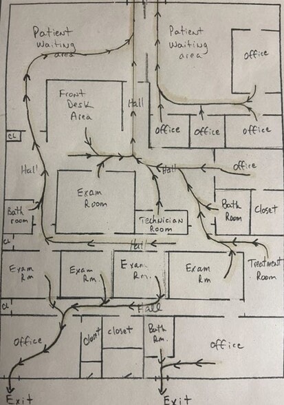 1035 N Houston Rd, Warner Robins, GA for lease - Floor Plan - Image 1 of 5