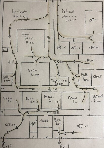 1035 N Houston Rd, Warner Robins, GA à louer - Plan d’étage - Image 1 de 5